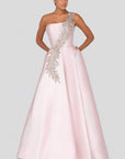 Terani Couture Ball Gown Sleeveless Formal Evening Dress Long